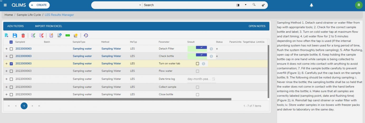 [Module] QLIMS Laboratory Execution System (LES)